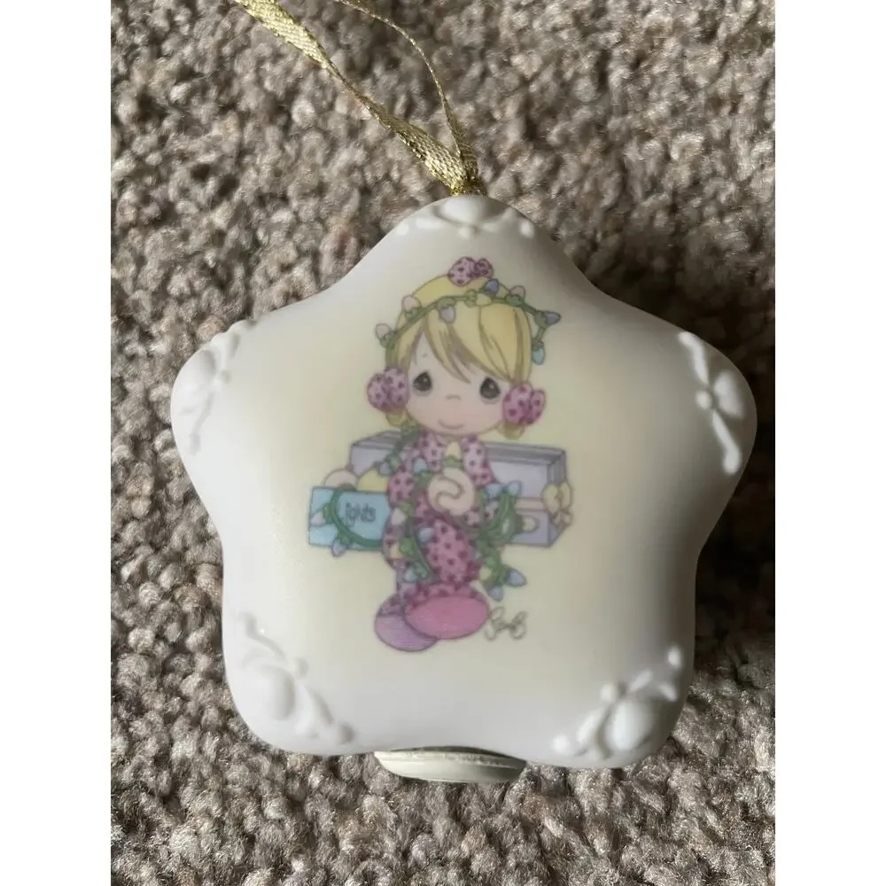 Precious moments Christmas Ornament Star Collectables 2003 Xmas gifts Y2K